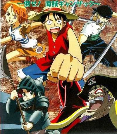Anime One Piece OVA 1: Kalahkan Bajak Laut Ganzack